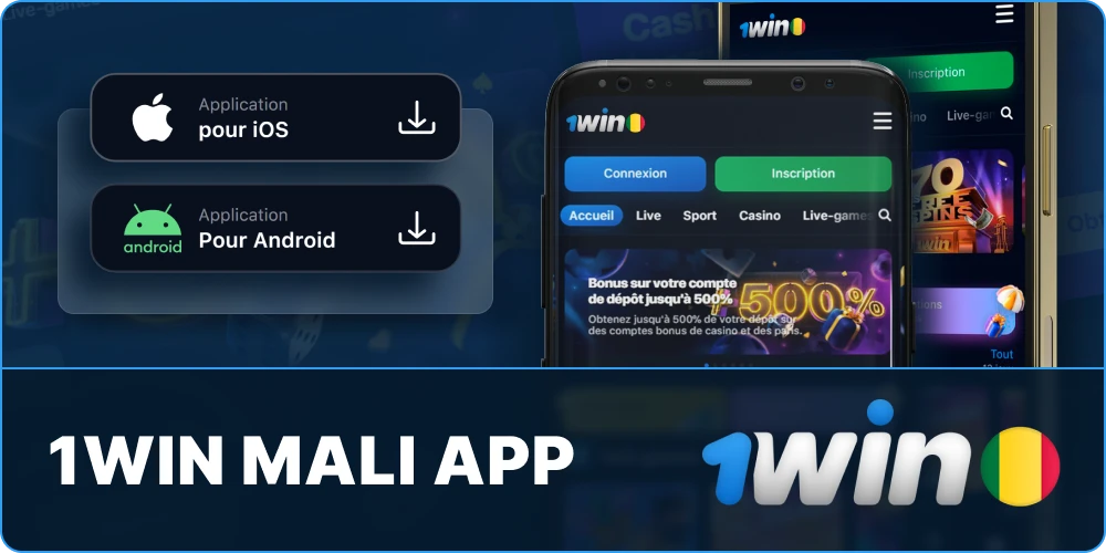 1win Mali App pour iPhone et Android (apk)