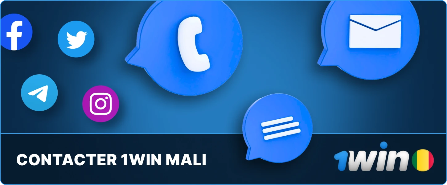 Contact 1win Mali